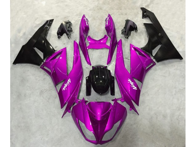 Vibrant Pink Gloss 2009-2012 ZX6R Motorcycle Fairings