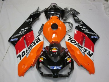 Vibrant Repsol with Logos 2004-2005 CBR1000RR Motorcycle Fairings