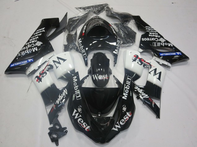 West 2005-2006 ZX6R Motorcycle Fairings