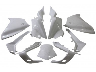 White 2010-2013 VFR1200 Motorcycle Fairings