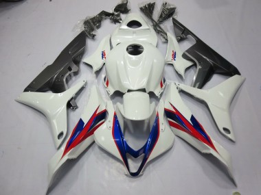 White HRC 2007-2008 CBR600RR Motorcycle Fairings