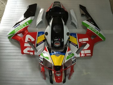 White Red Givi 2005-2006 CBR600RR Motorcycle Fairings