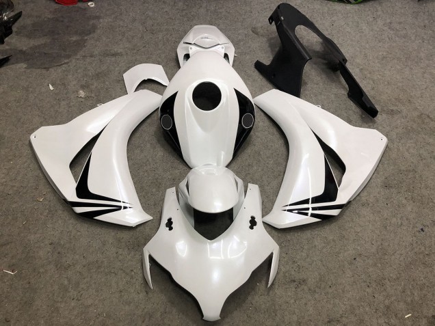 White and Black Style 2008-2011 CBR1000RR Motorcycle Fairings