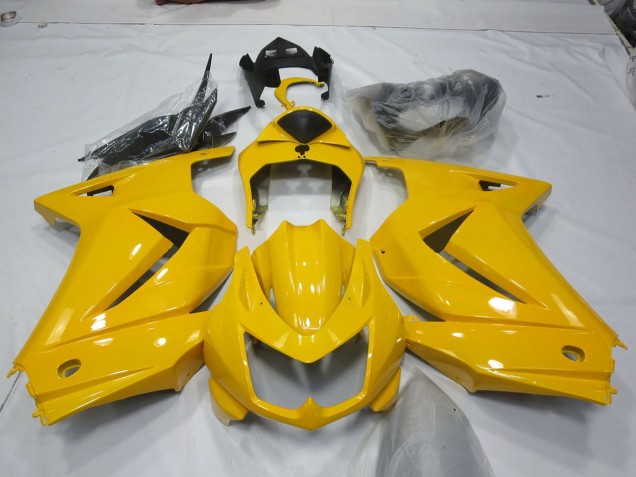 Yellow 2008-2012 Ninja 250 Motorcycle Fairings
