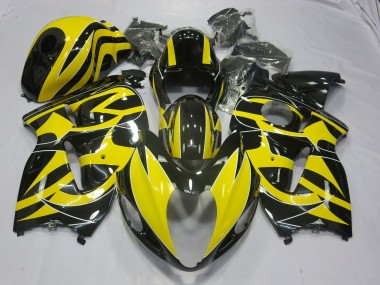 Yellow and Black 1997-2007 GSXR 1300 Hayabusa Motorcycle Fairings