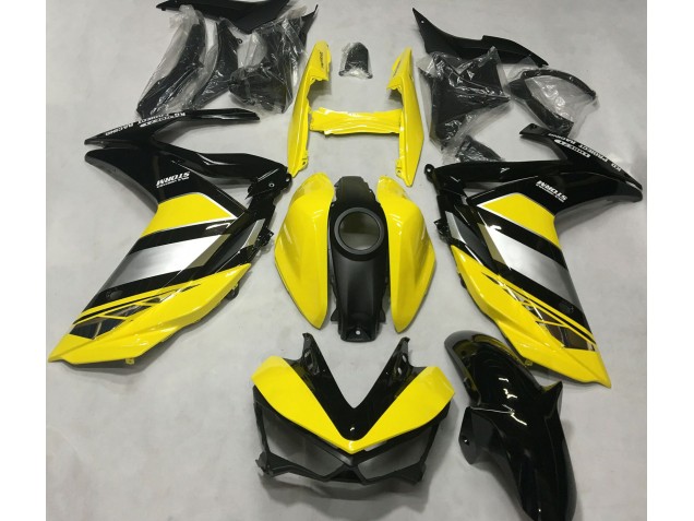 Yellow and Gloss Black 2015-2018 R3 Motorcycle Fairings